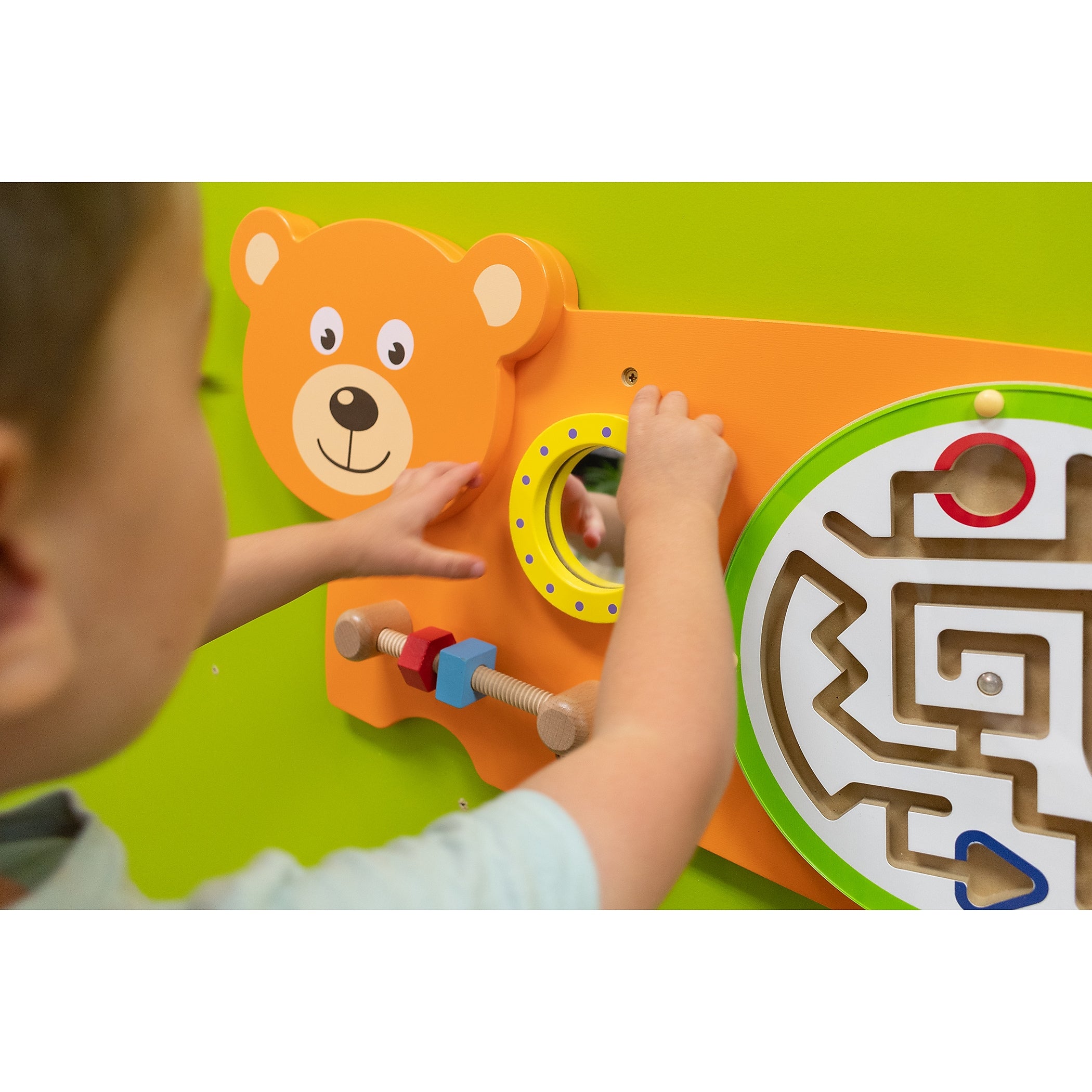 Learning Advantage Three Activity Wall Panel, Bear