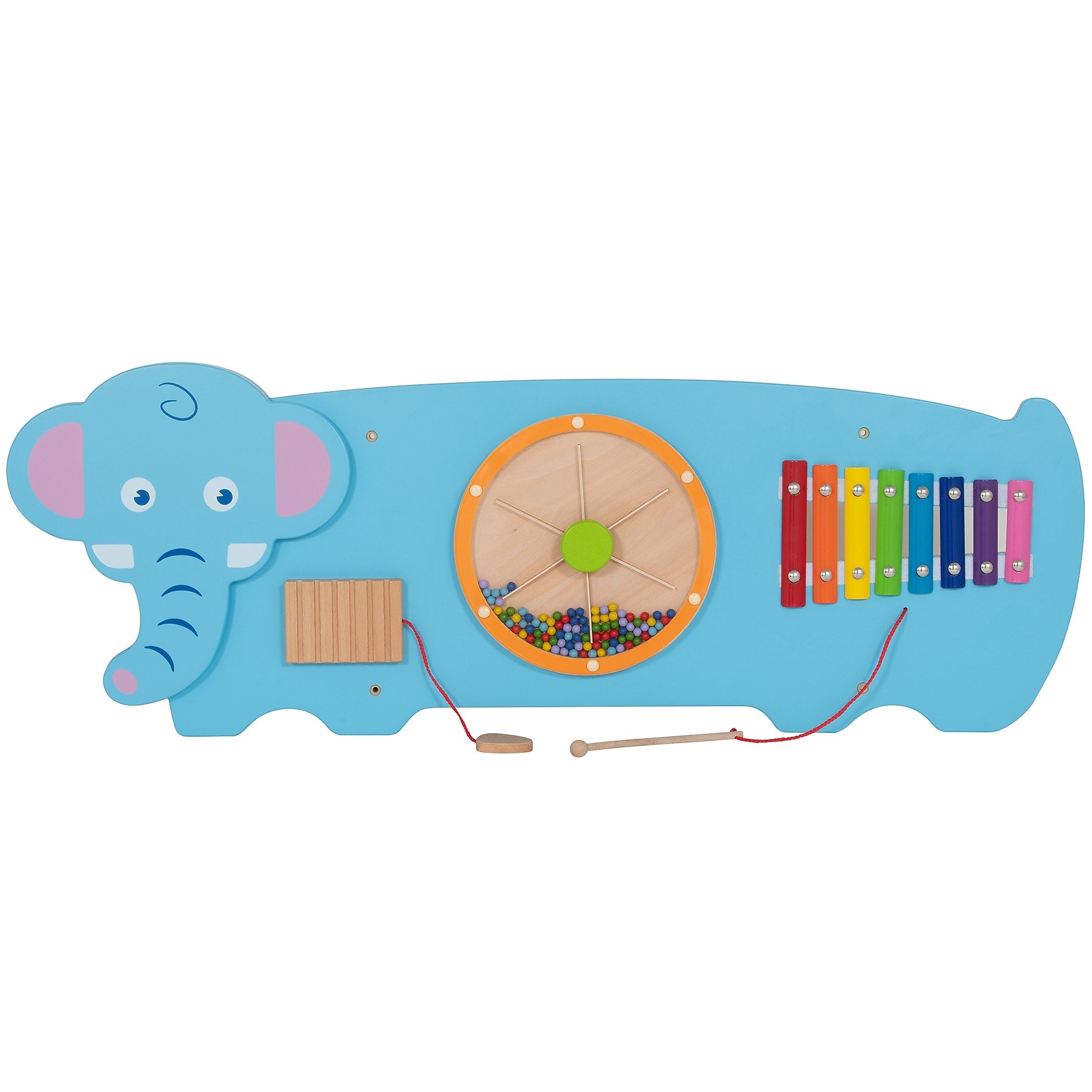 Learning Advantage Three Activity Wall Panel, Elephant