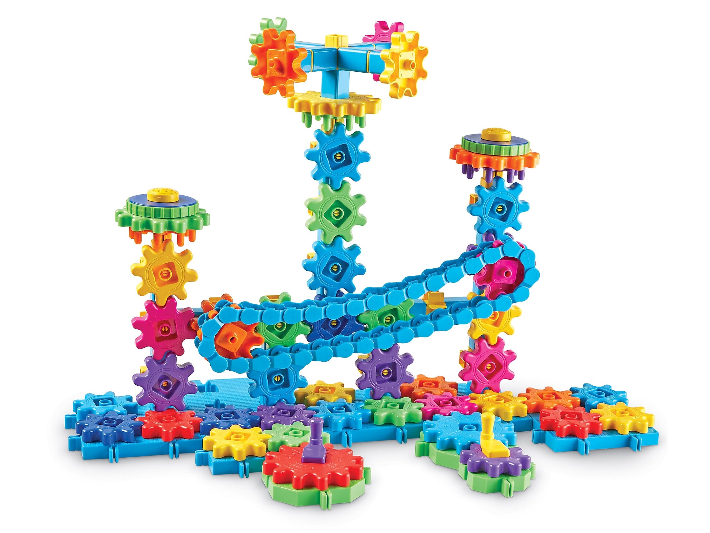 Learning Resources Gears! Gears! Gears! Mega Builds Construction Set, Assorted Colors