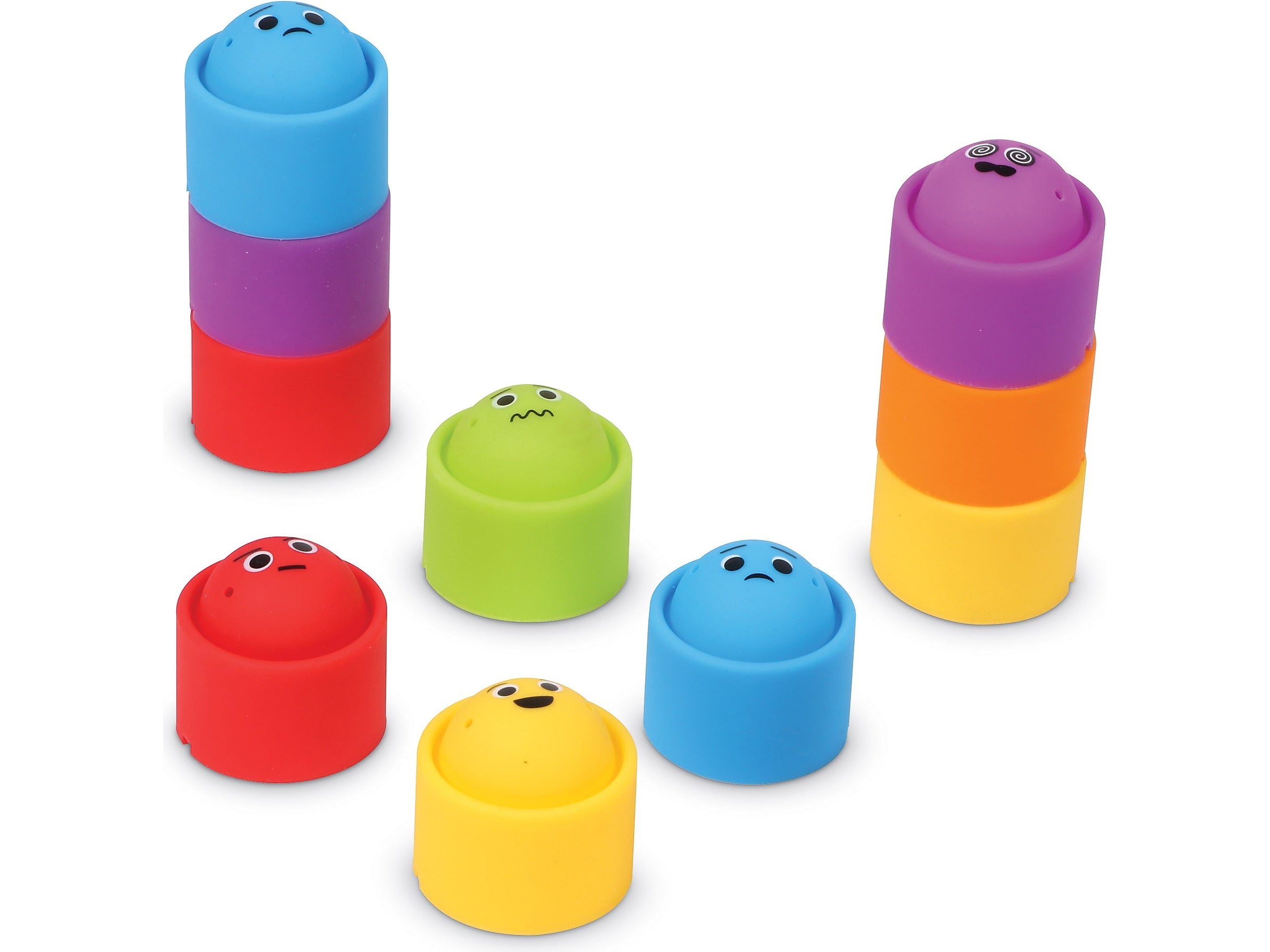 Learning Resources Rainbow Emotion Fidget Poppers Classroom Set