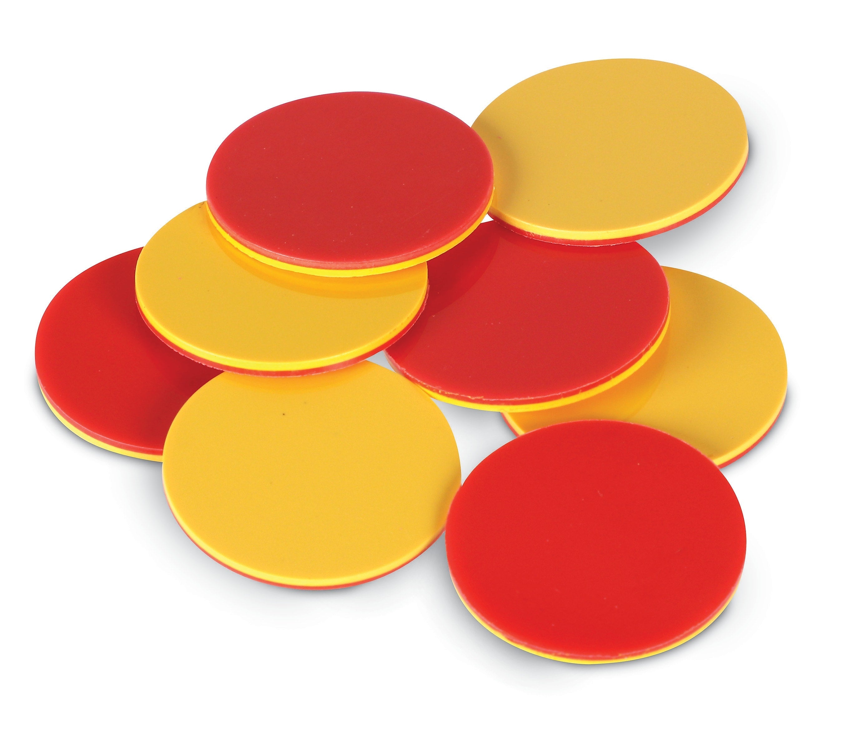 Learning Resources Red & Yellow Counters, 200/Set