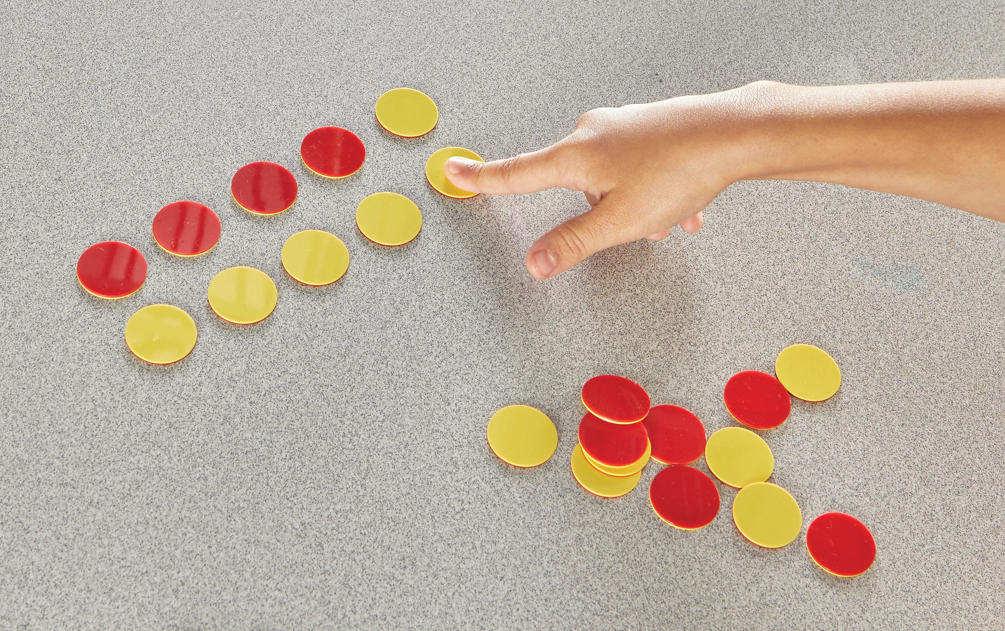 Learning Resources Red & Yellow Counters, 200/Set