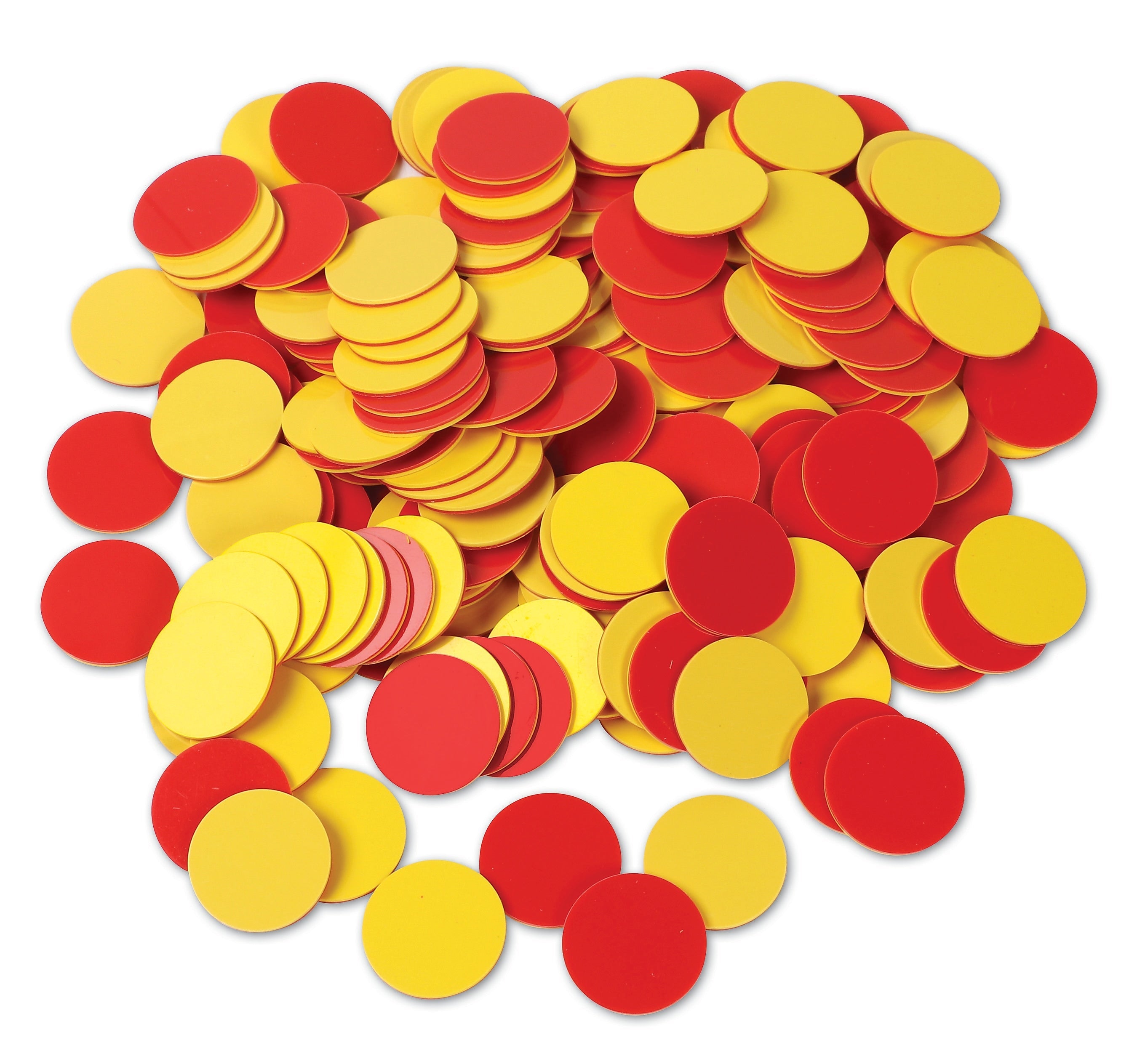 Learning Resources Red & Yellow Counters, 200/Set