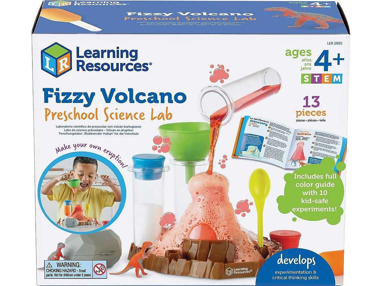 Learning Resources Science Lab Fizzy Volcano Set