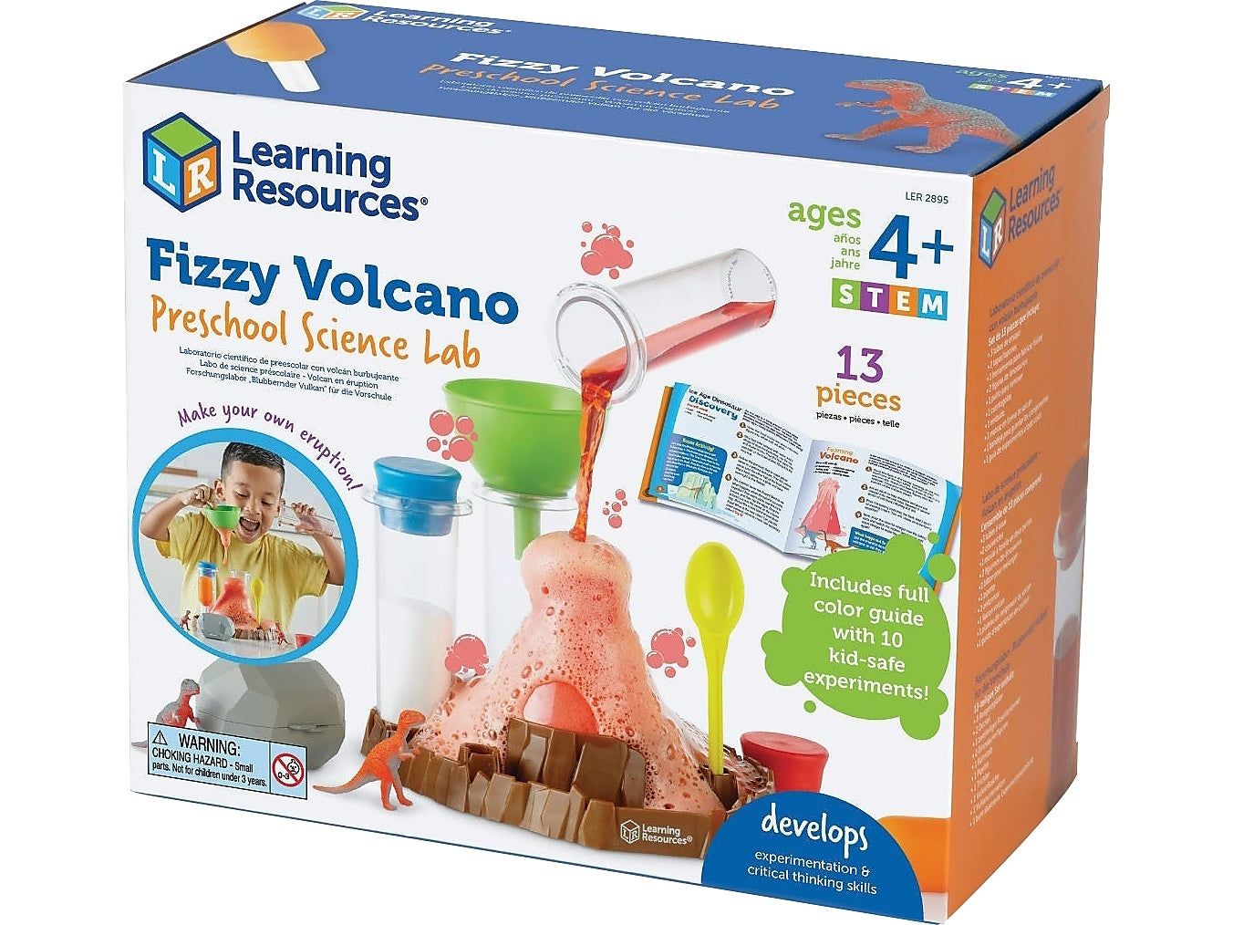 Learning Resources Science Lab Fizzy Volcano Set