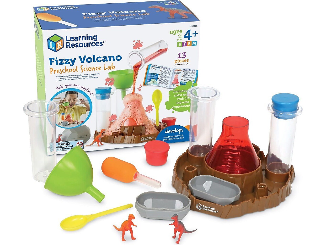 Learning Resources Science Lab Fizzy Volcano Set