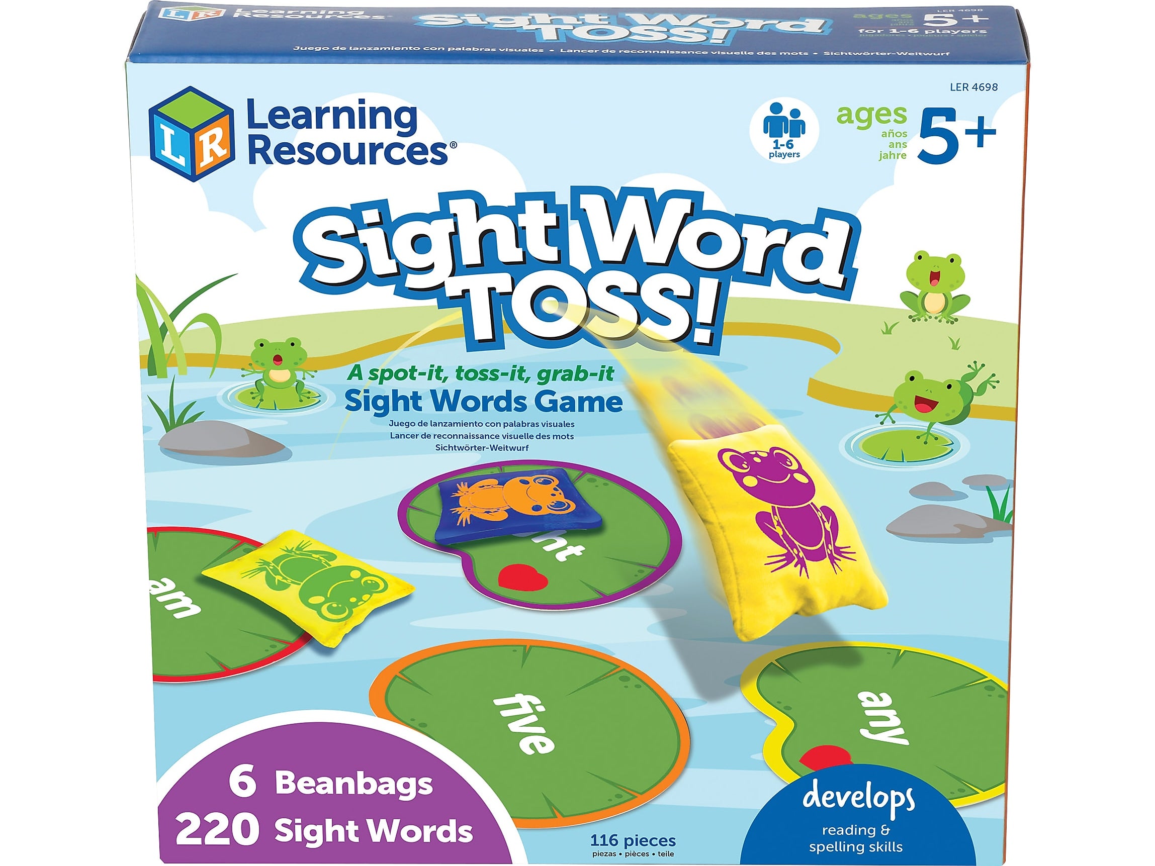 Learning Resources Sight Word Toss Game