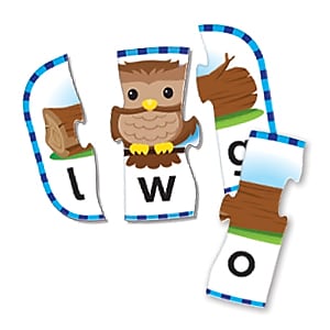 Learning Resources Spelling Puzzle Cards Self Correcting Puzzles Manipulative, 20/Set