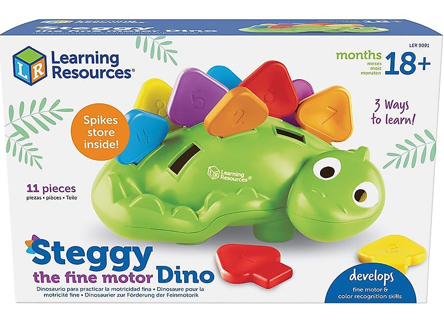Learning Resources Steggy the Fine Motor Dino, 3.45
