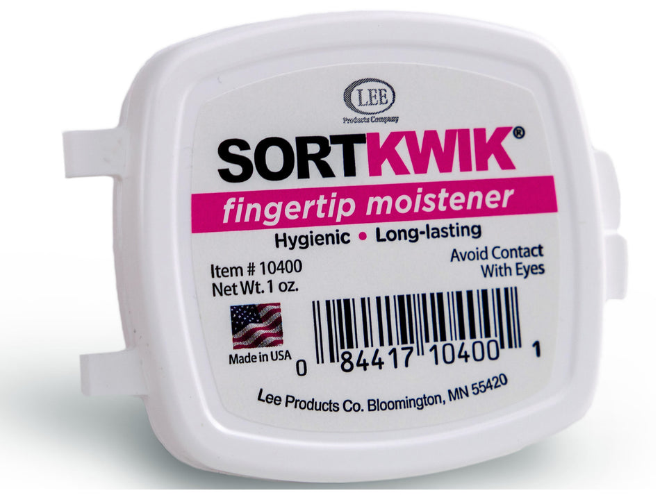 Lee Sortkwik 1 oz. Fingertip Moistener, Pink