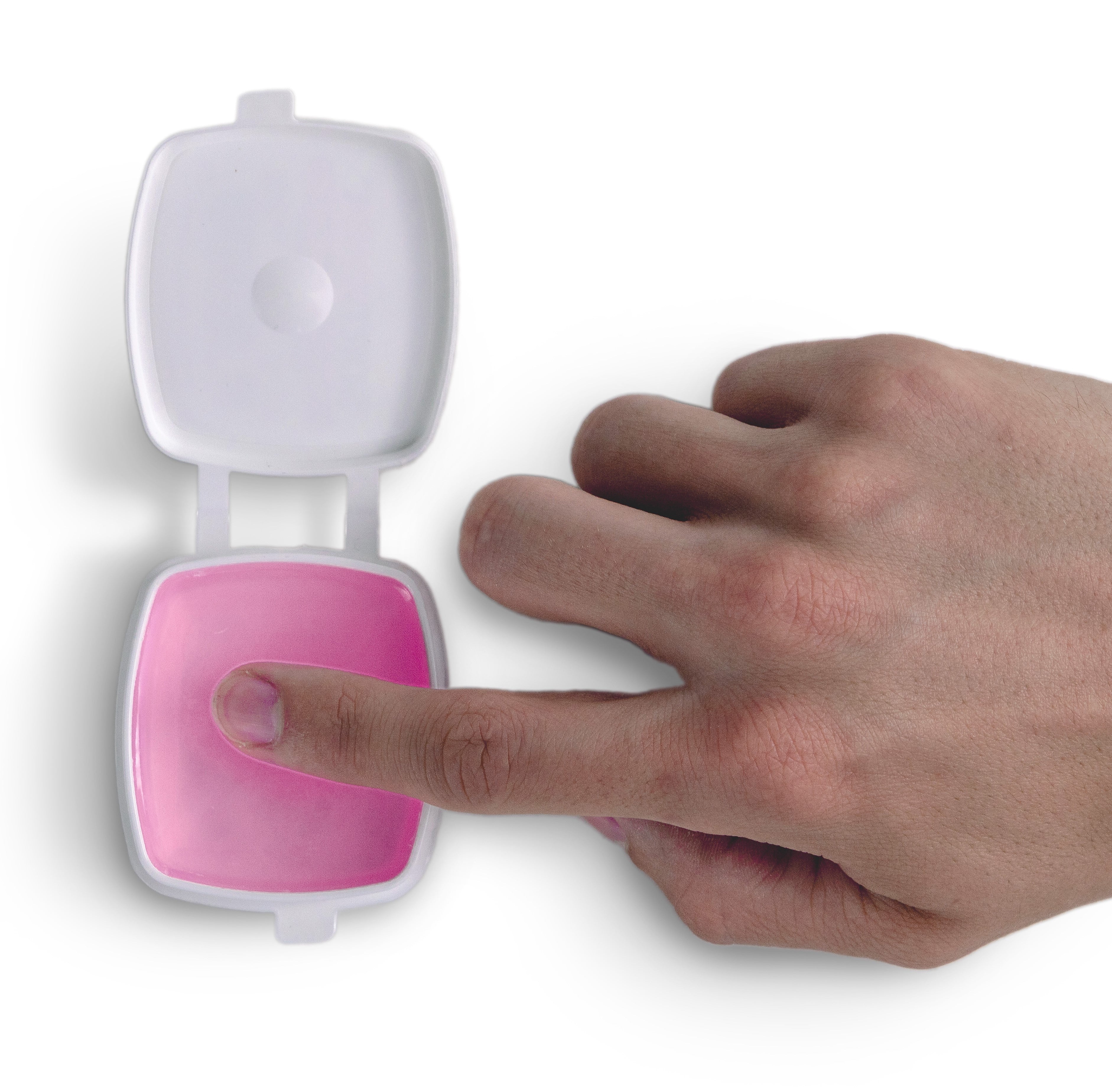 Lee Sortkwik 1 oz. Fingertip Moistener, Pink