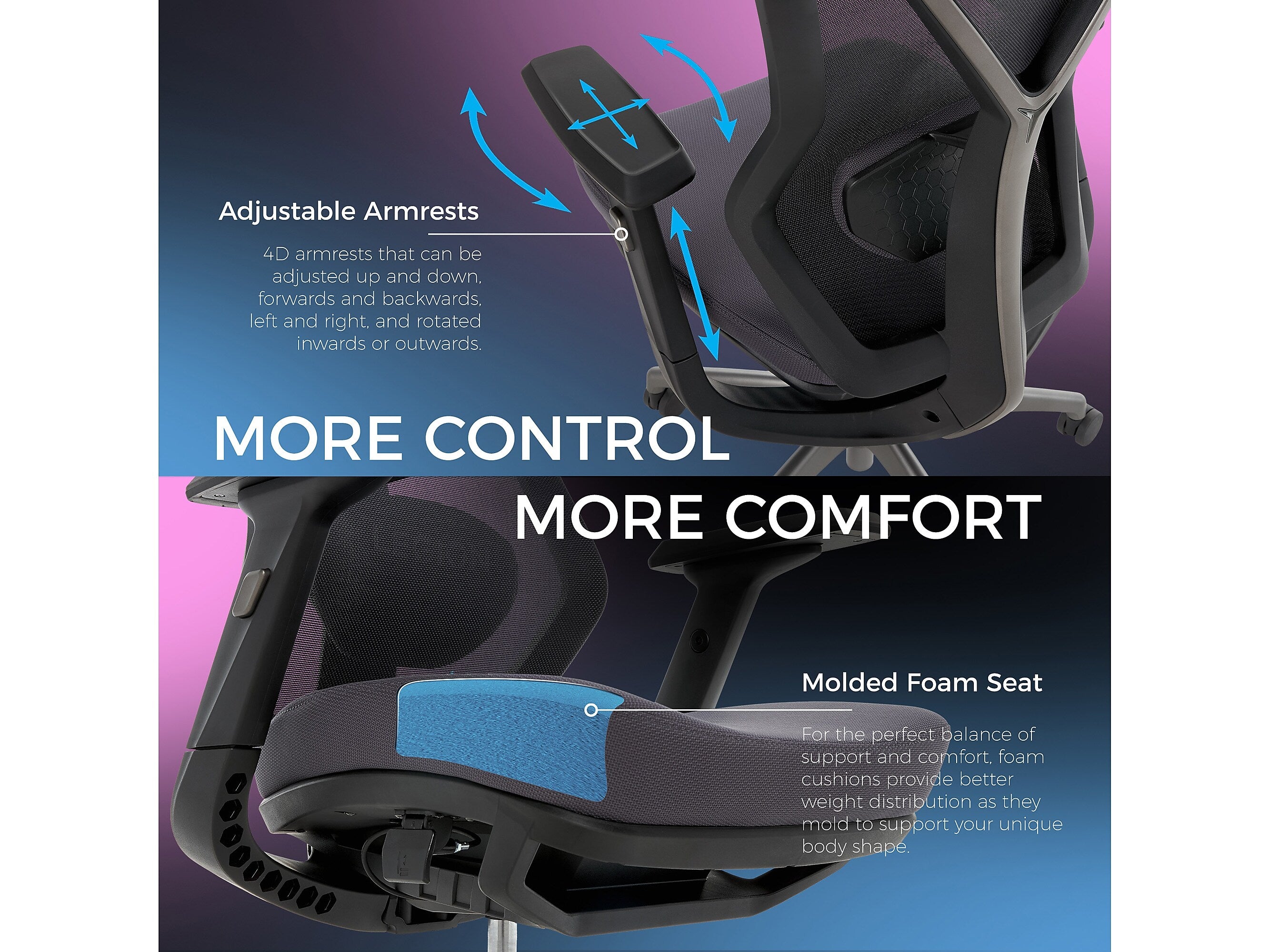 Lenovo Legion Mesh Ergonomic Racing Gaming Chair, Dark Gray