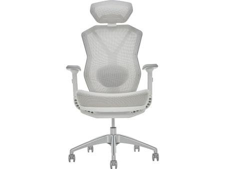 Lenovo Legion Mesh Ergonomic Racing Gaming Chair, Light Gray