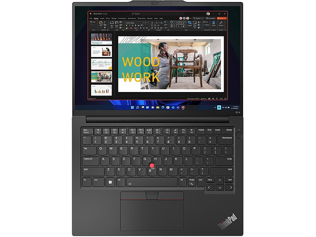 Lenovo ThinkPad E14 Gen 5 14" Laptop, AMD Ryzen 5 7530U, 16GB Memory, 256GB SSD, Windows 11 Pro