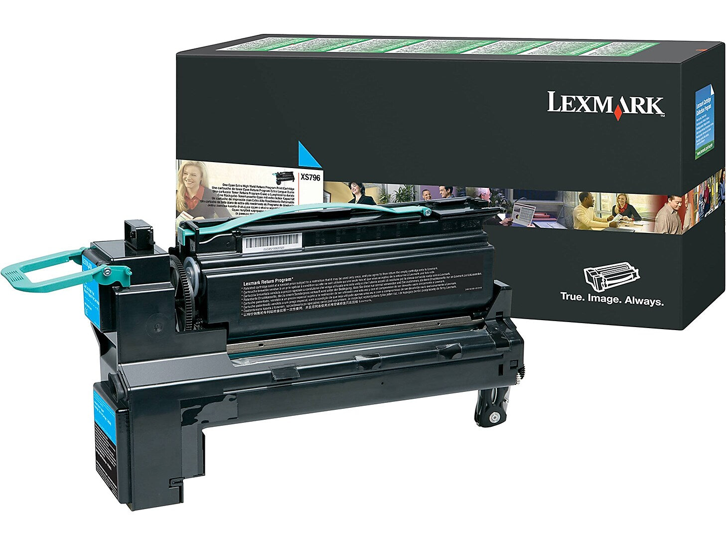 Lexmark 24B5832 Cyan Extra High Yield Toner Cartridge