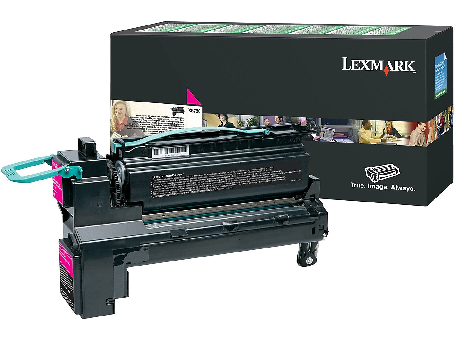 Lexmark 24B5833 Magenta Extra High Yield Toner Cartridge