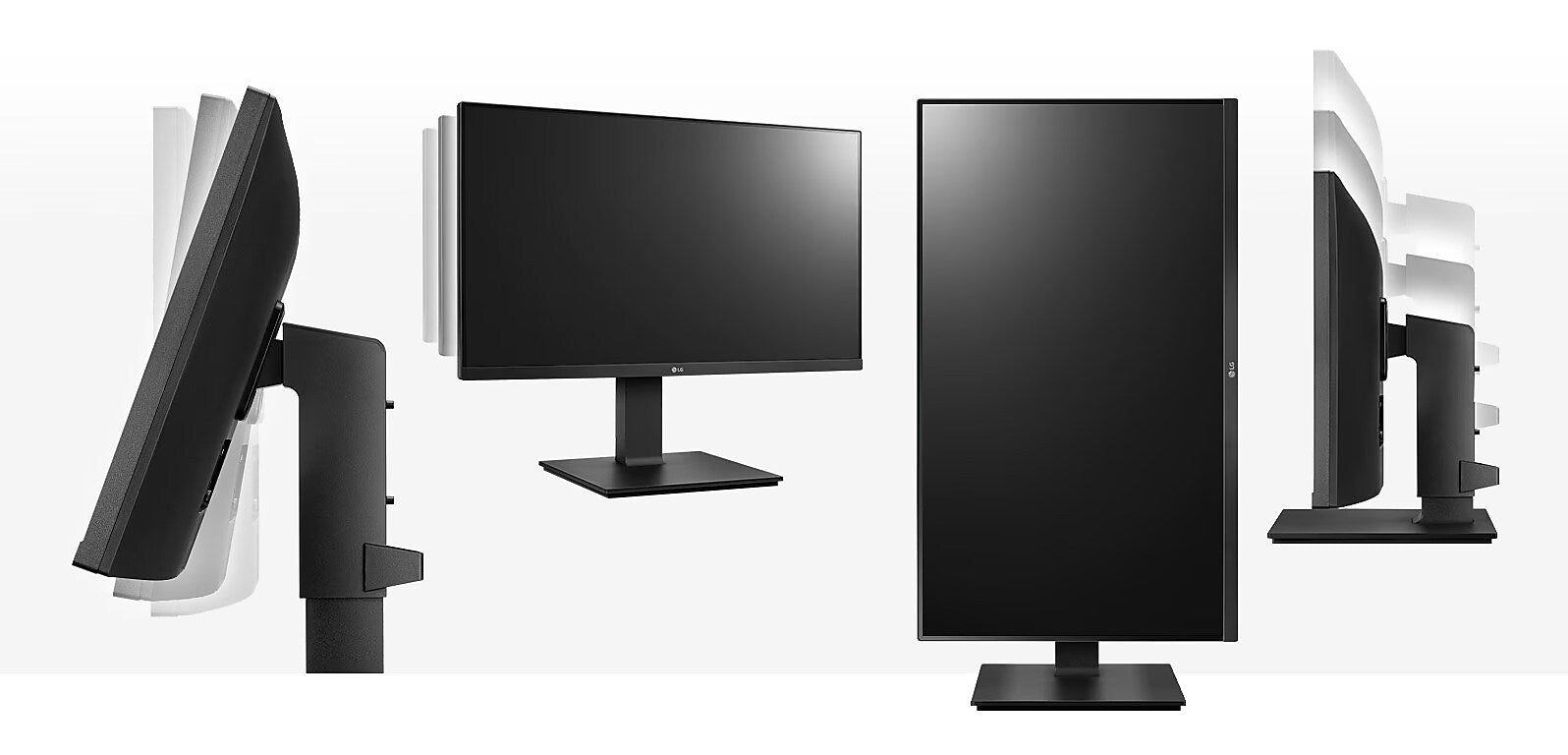 LG 24" FHD 60Hz LED Monitor, Black