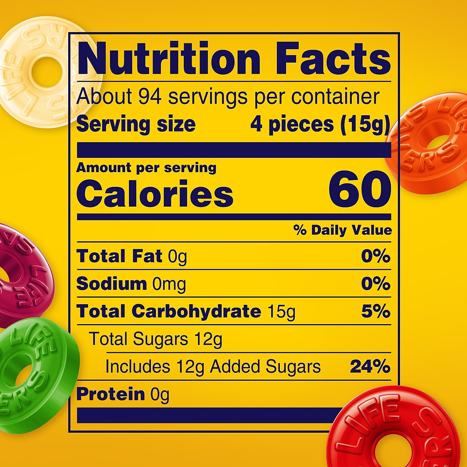 LIFE SAVERS 5 Flavors Hard Candy, Party Size, 50 oz Bulk Candy Bag