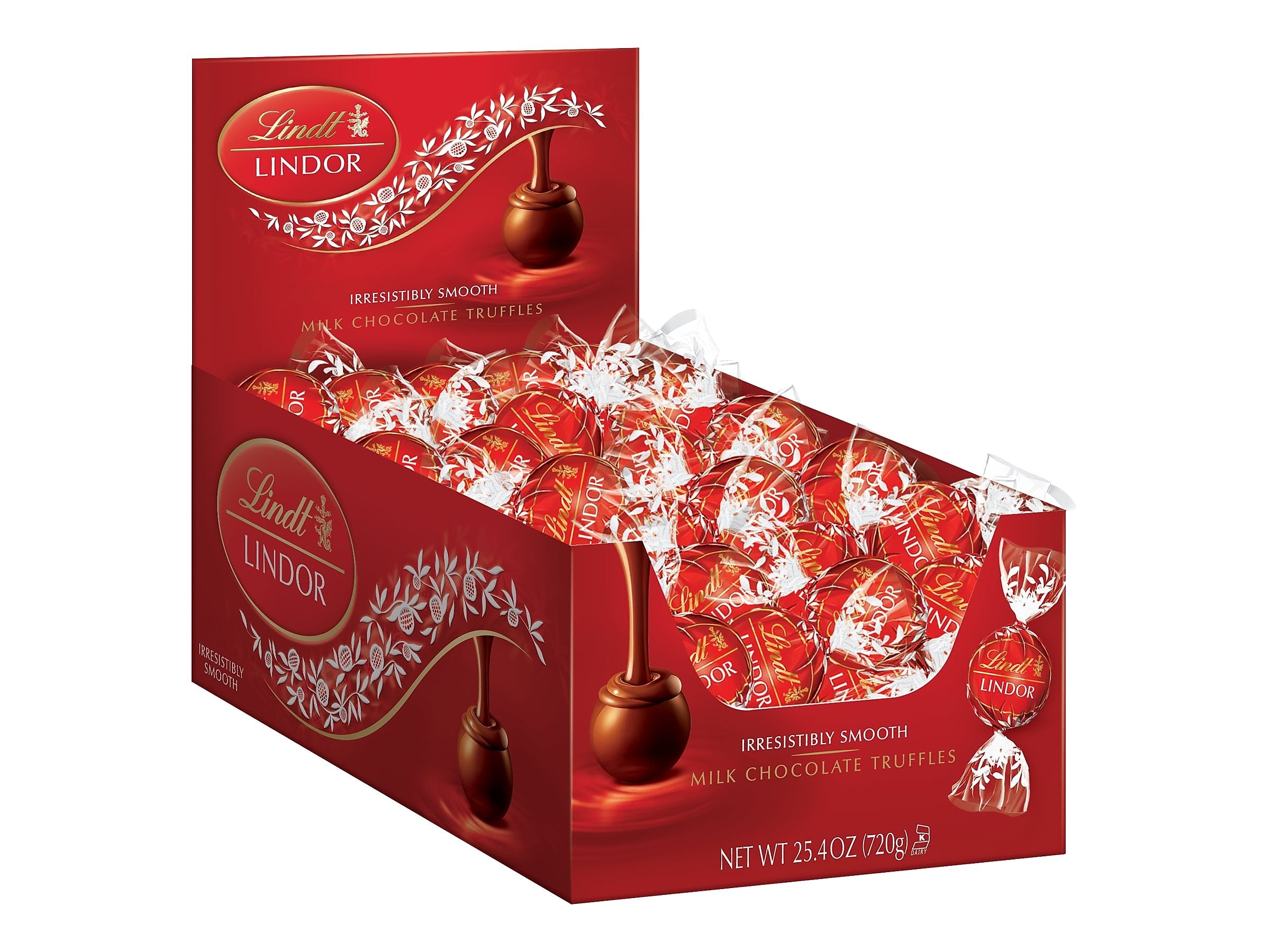 Lindt Lindor Truffle Chocolate, 25.4 Oz., 60/Box