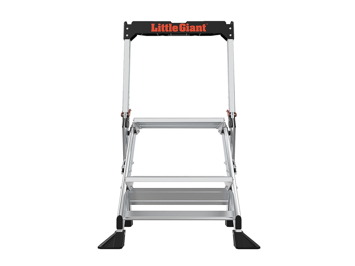 Little Giant Ladders Jumbo Step 2.5' Aluminum Step Ladder, 375 lb. Capacity