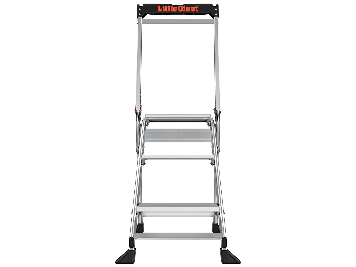 Little Giant Ladders Systems, Jumbo Step 3.5', Aluminum Step Ladder, 375 lb Capacity