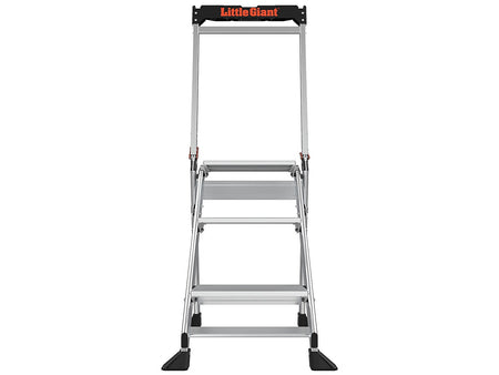 Little Giant Ladders Systems, Jumbo Step 3.5', Aluminum Step Ladder, 375 lb Capacity