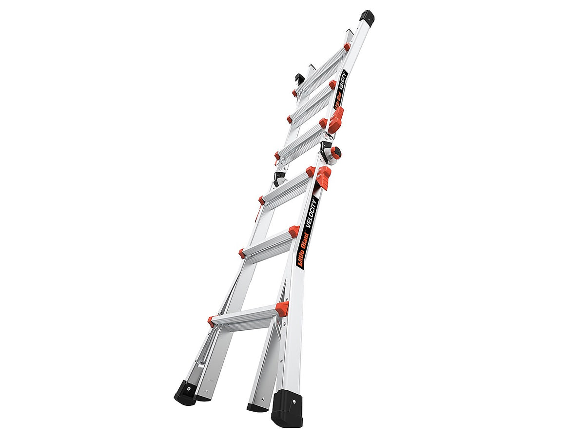 Little Giant Ladders Velocity 3.58' Aluminum Extension Ladder, 300 lb. Capacity