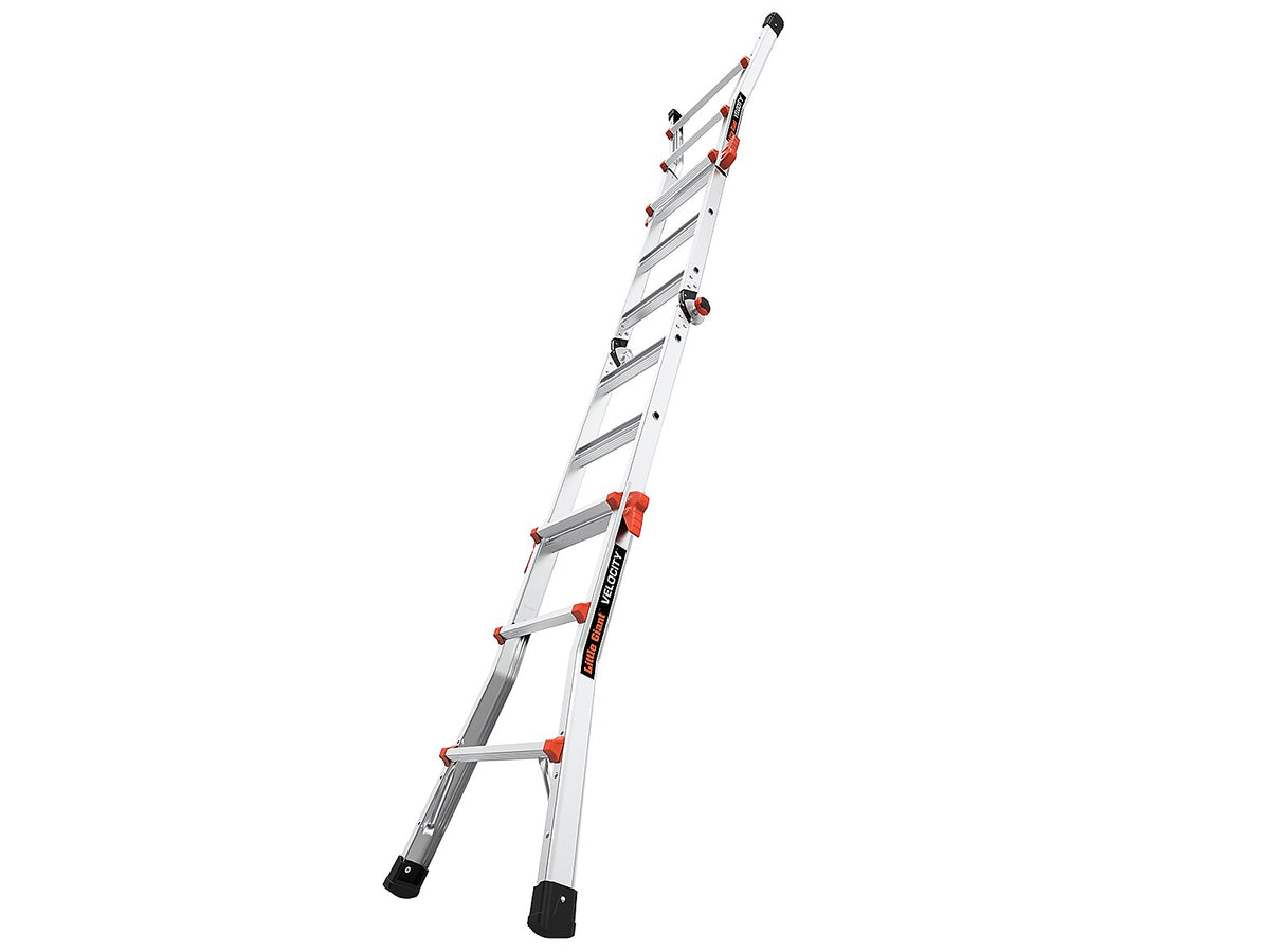 Little Giant Ladders Velocity 3.58' Aluminum Extension Ladder, 300 lb. Capacity