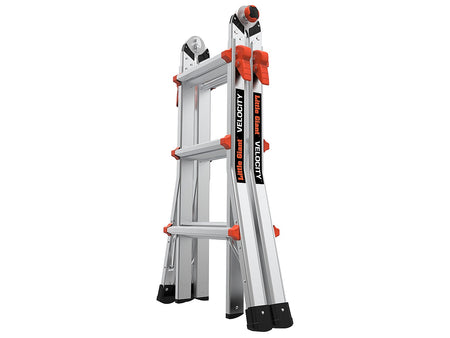 Little Giant Ladders Velocity 3.58' Aluminum Extension Ladder, 300 lb. Capacity