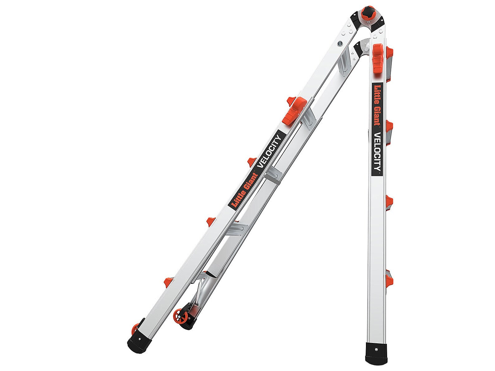 Little Giant Ladders Velocity 4.58' Aluminum Extension Ladder, 300 lb. Capacity