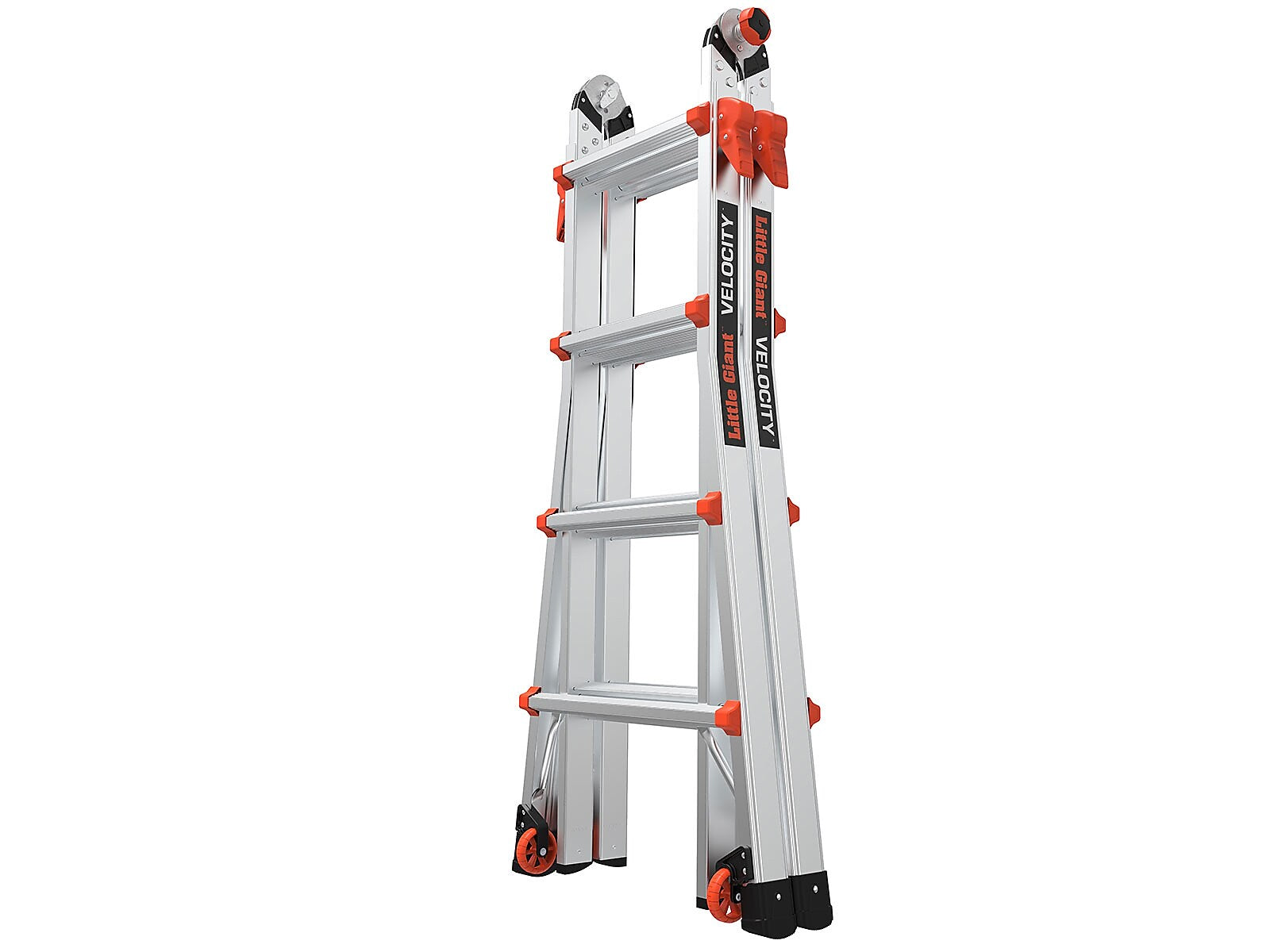 Little Giant Ladders Velocity 4.58' Aluminum Extension Ladder, 300 lb. Capacity