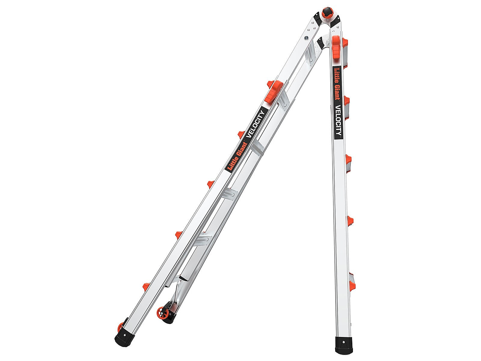 Little Giant Ladders Velocity 5.58' Aluminum Extension Ladder, 300 lb. Capacity