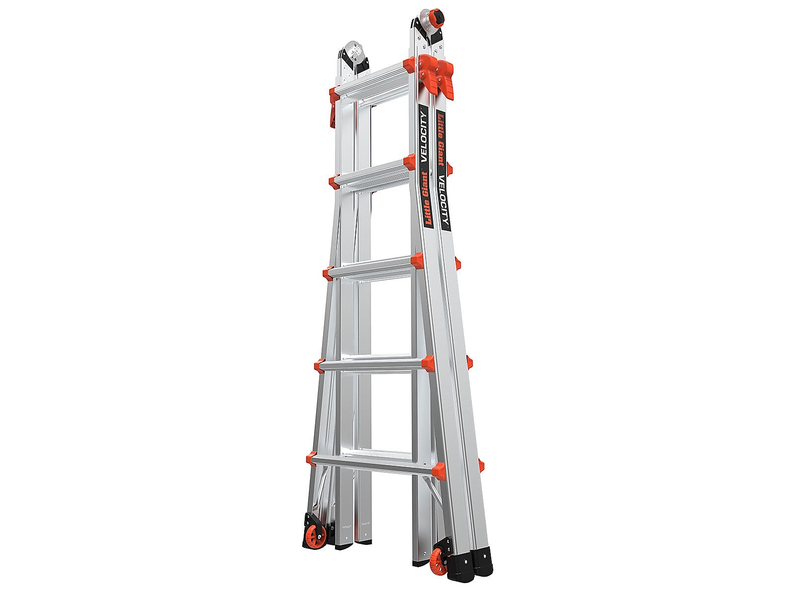 Little Giant Ladders Velocity 5.58' Aluminum Extension Ladder, 300 lb. Capacity