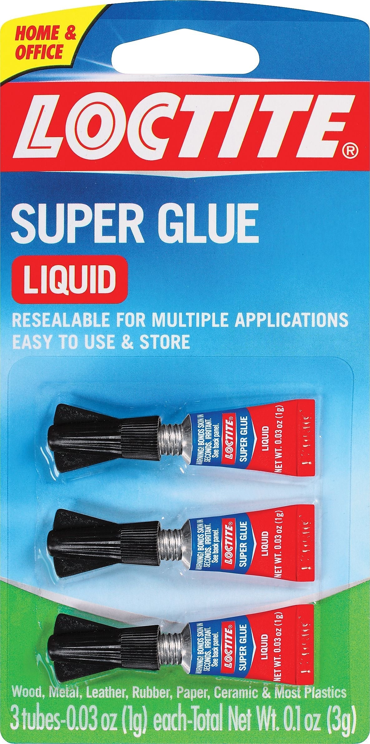 Loctite Liquid Super Glue, 0.03 oz., 3/Pack