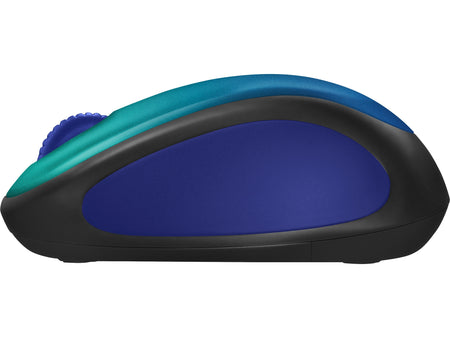 Logitech Design Collection Limited Edition Wireless Ambidextrous Optical USB Mouse, Blue Aurora