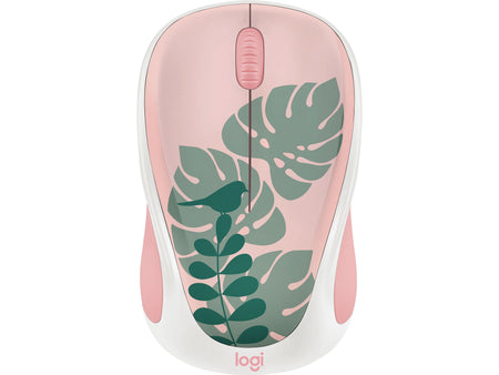 Logitech Design Collection Limited Edition Wireless Ambidextrous Optical USB Mouse, Chirpy Bird