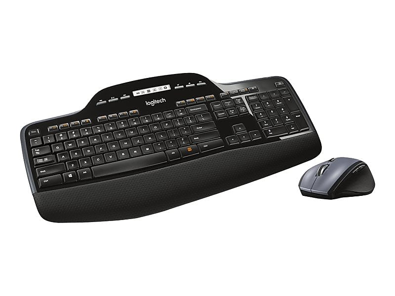 Logitech Desktop MK710 Wireless Keyboard & Mouse, Black