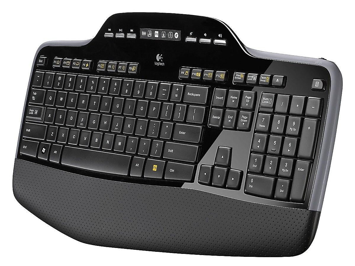 Logitech Desktop MK710 Wireless Keyboard & Mouse, Black