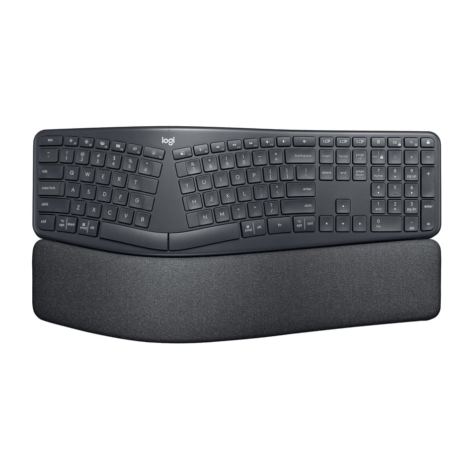 Logitech ERGO K860 Wireless Keyboard, Graphite