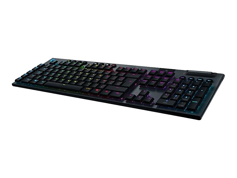 Logitech G915 LIGHTSPEED Wireless RGB Mechanical Gaming Keyboard, GL Clicky, Black