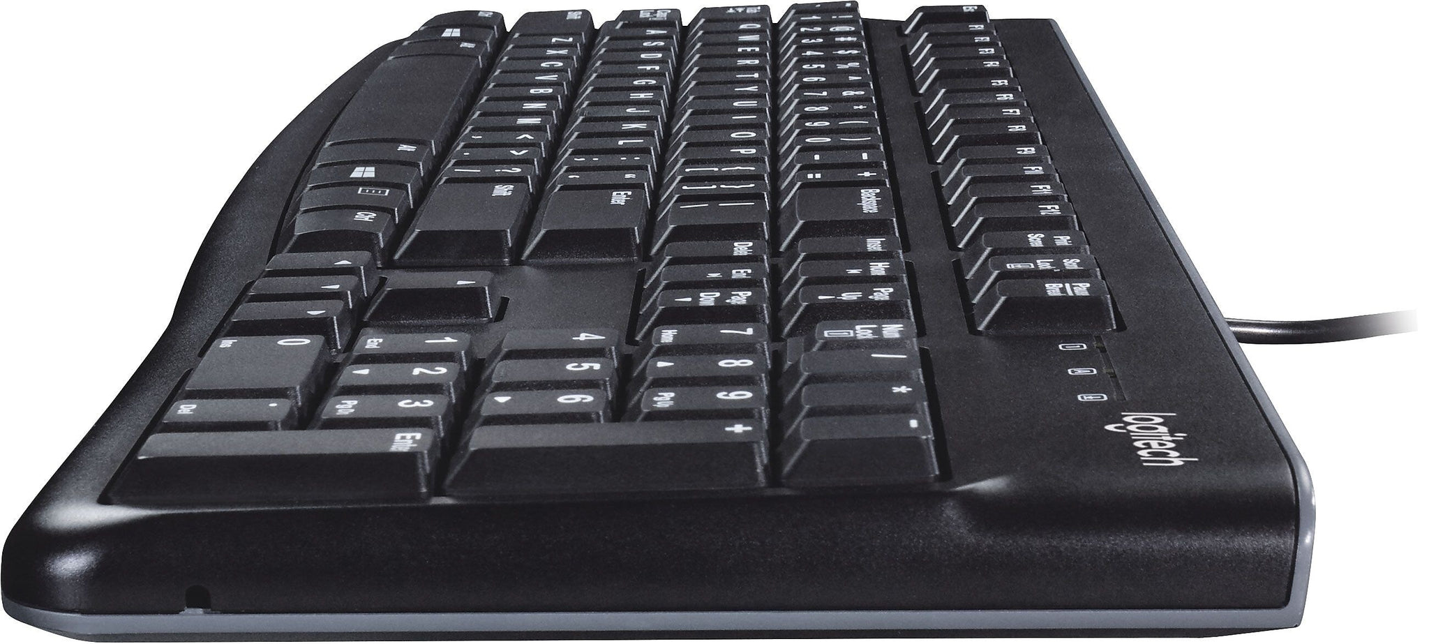 Logitech K120 USB Keyboard, Black