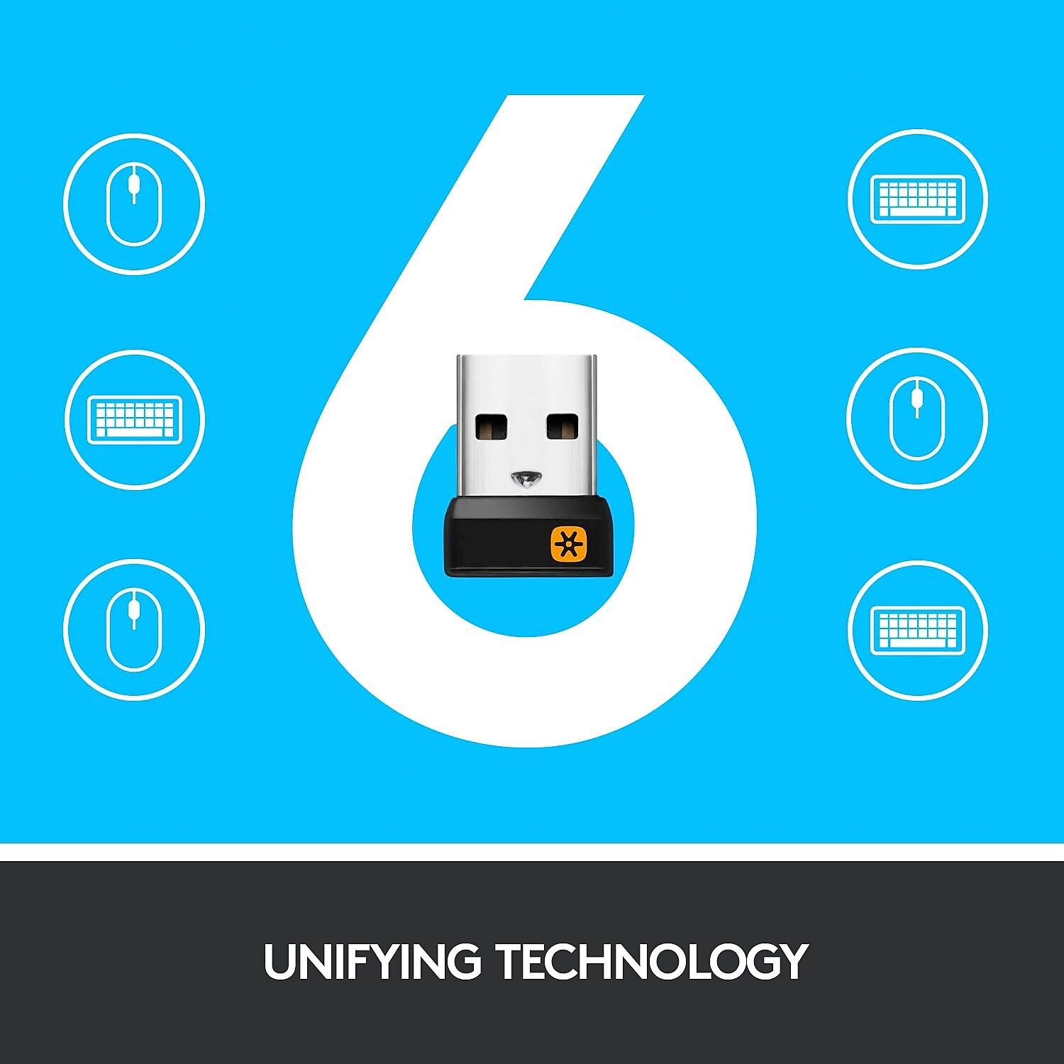 Logitech K400 Plus Wireless Touch Keyboard, Dark Gray