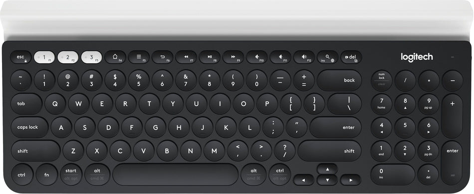 Logitech K780 Wireless Keyboard, Multi-Device, Black