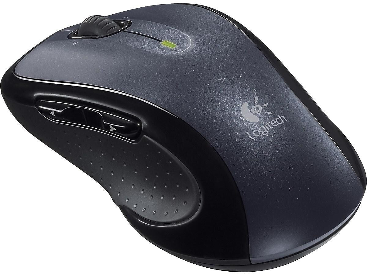 Logitech M510 Wireless Optical USB Mouse, Black