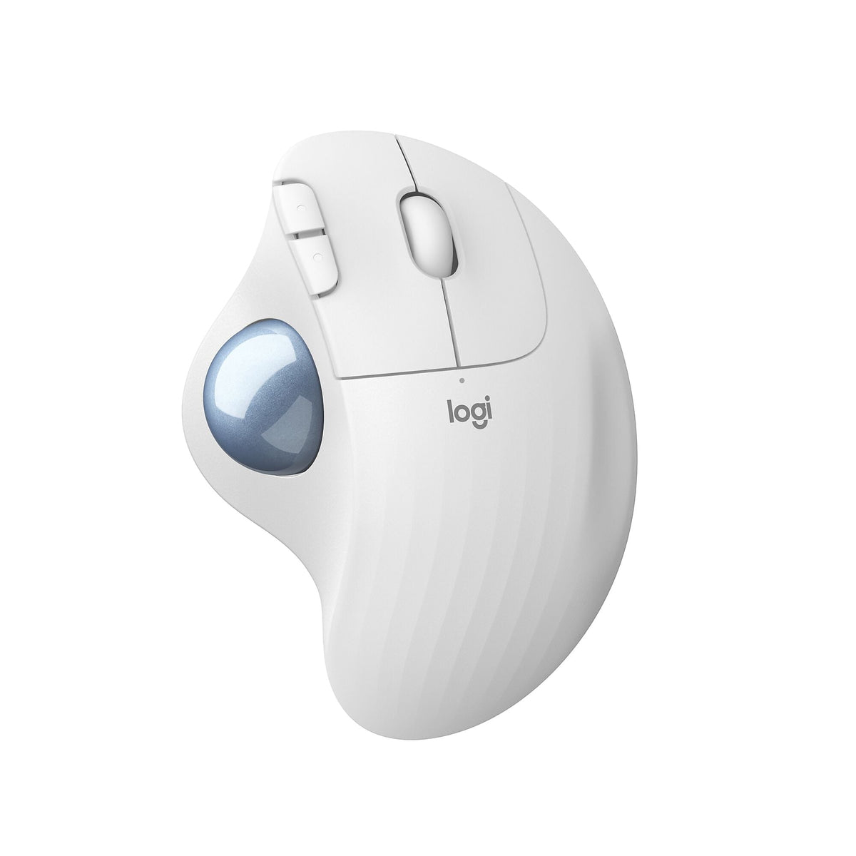 Logitech M575 Ergonomic Wireless Trackball USB Mouse, Off-White