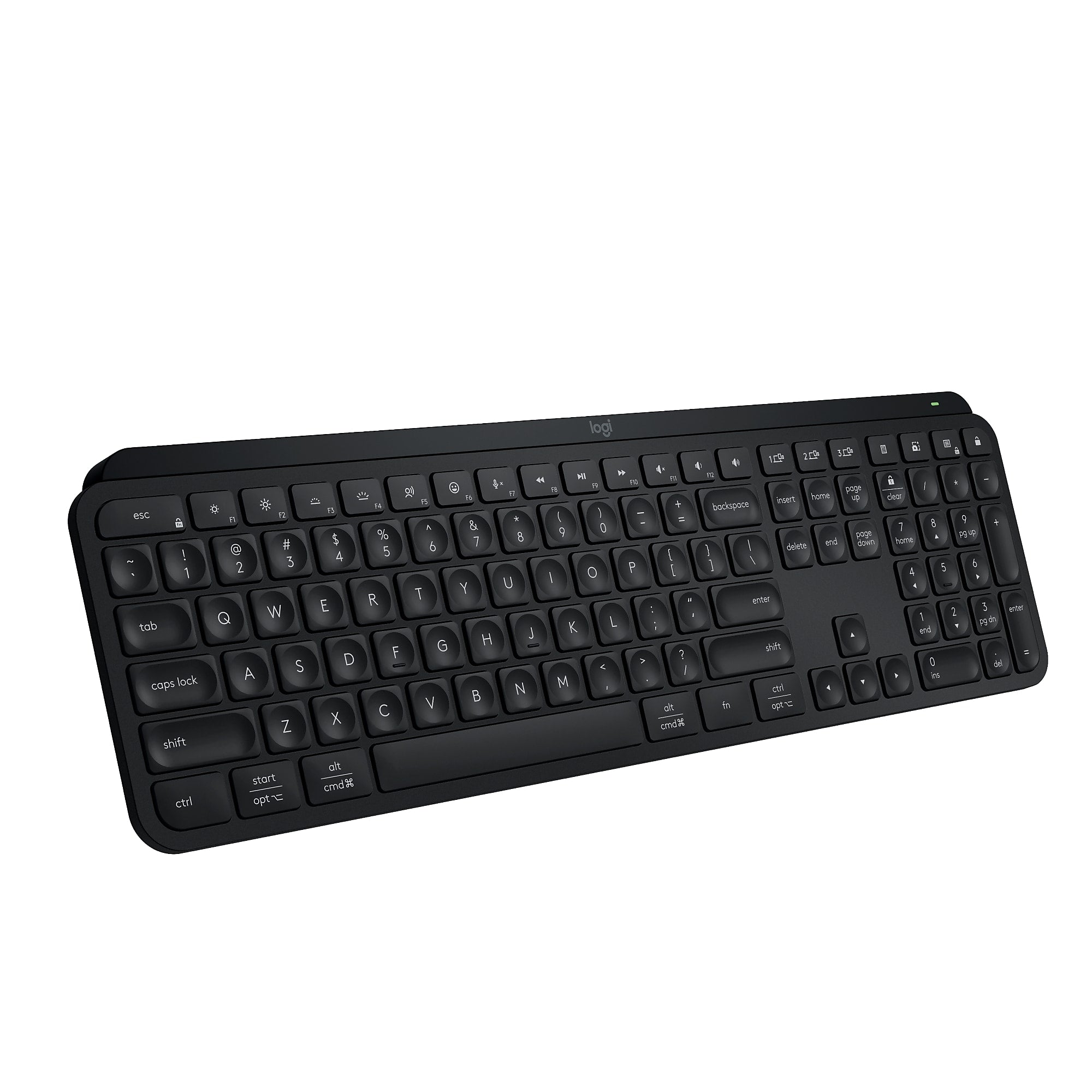Logitech MX Keys S Wireless Keyboard, Black