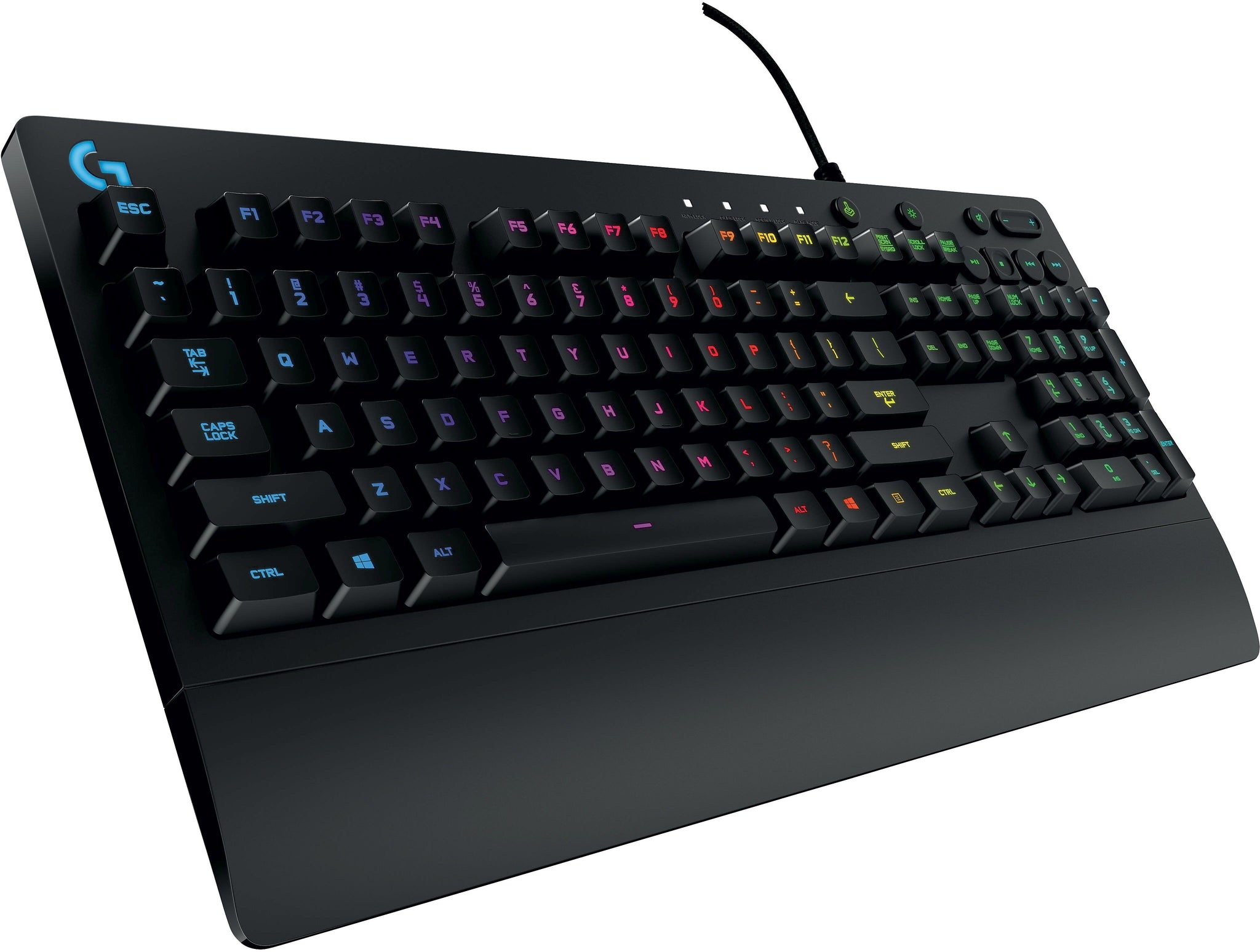 Logitech Prodigy G213 Wired Gaming Keyboard, Black