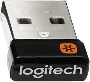 Logitech Unifying USB Receiver for Wireless Mouse and Keyboard, 6-Device