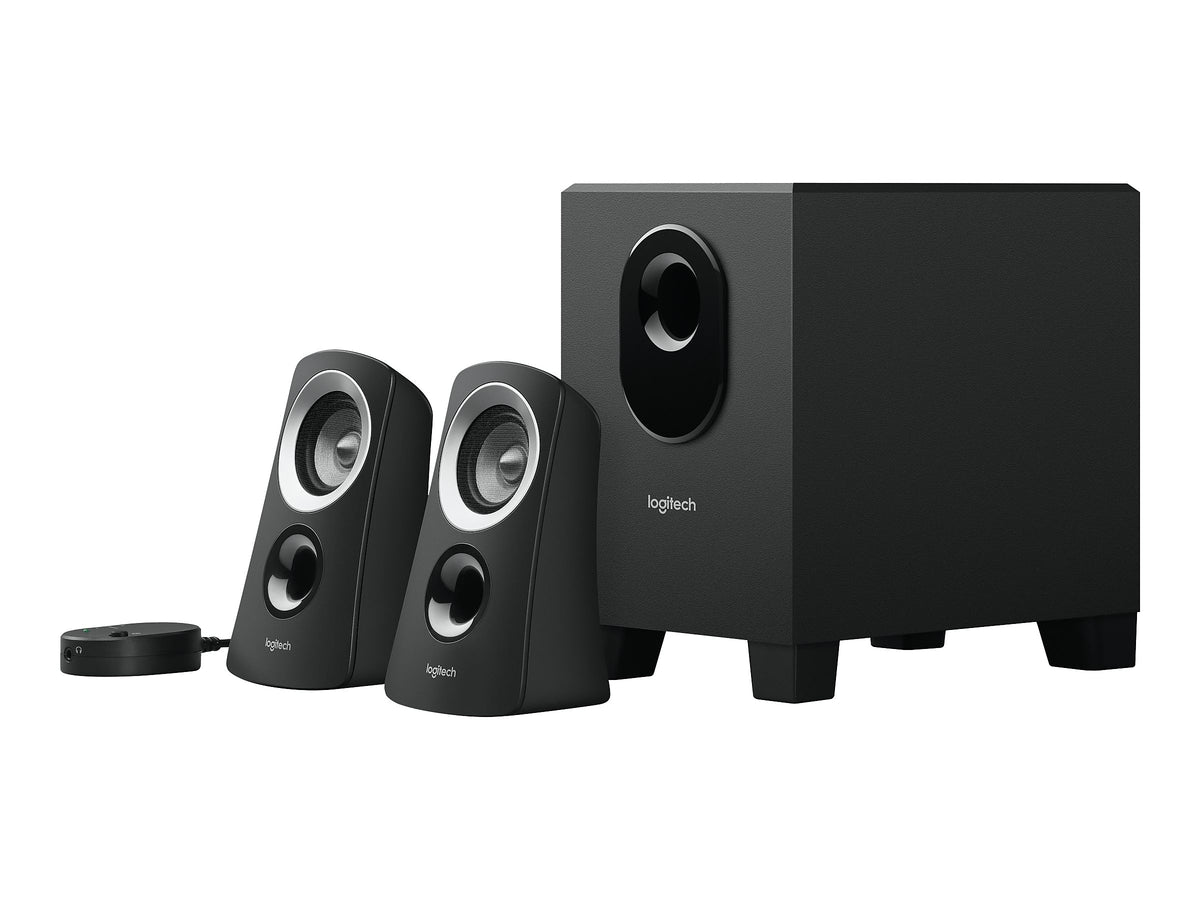 Logitech Z313 Computer Speaker System, Black