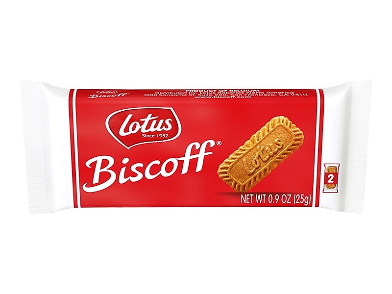 Lotus Biscoff Caramel Cookies, 0.9 oz., 20/Box